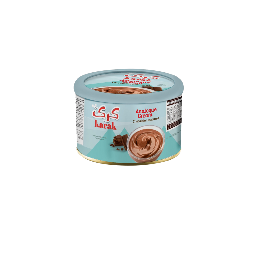 Karak Chocolate Cream 170g – Full Carton (48 Cans)