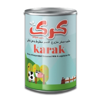 Karak Evaporated Skimmed Milk 410g