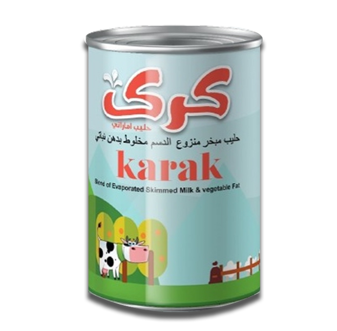 Karak Evaporated Skimmed Milk 410g