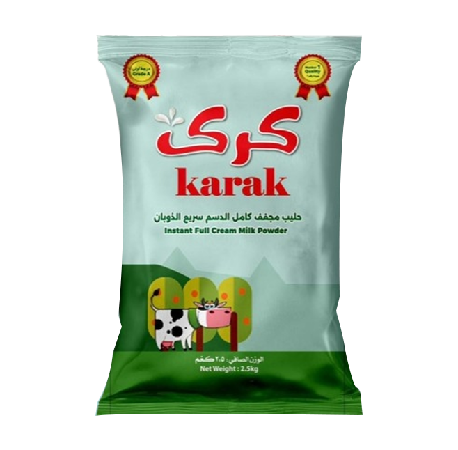 Karak Cream Milk Powder Bag